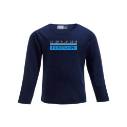 Kids Longsleeve Geo, individualisierbar