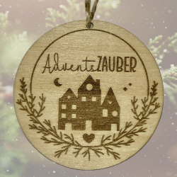 Weihnachtsdekoration, Holz, Anhönger