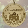 Weihnachtsdekoration, Holz, Anhönger