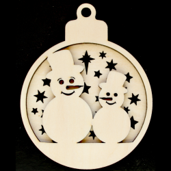 Weihnachtskugel Motiv 2