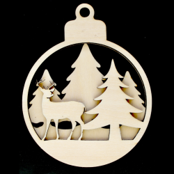 Weihnachtskugel Motiv 3