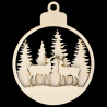 Weihnachtskugel Motiv 4