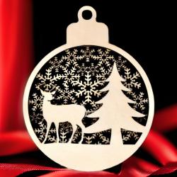 Holzschmuck, Weihnachtsdekoration,Christbaumkugel