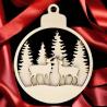 Weihnachtsdekoration, Baumschmuck,Holz