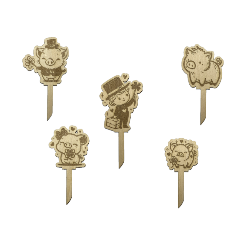 Pflanzenstecker "Glücksbringer"