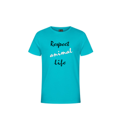 Men‘s  Shirt „Respect animal life“