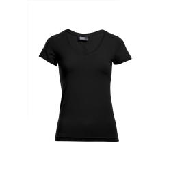 Women V-Neck Shirt Slim fit