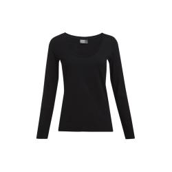 Women's Slim Fit Longsleeve black