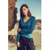 V-Neck Longsleeve Women indiv. Druck