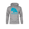Hoodie „Fehmarn Passion“ - ocean blue