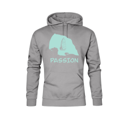 Hoodie „Fehmarn Passion“ - mint