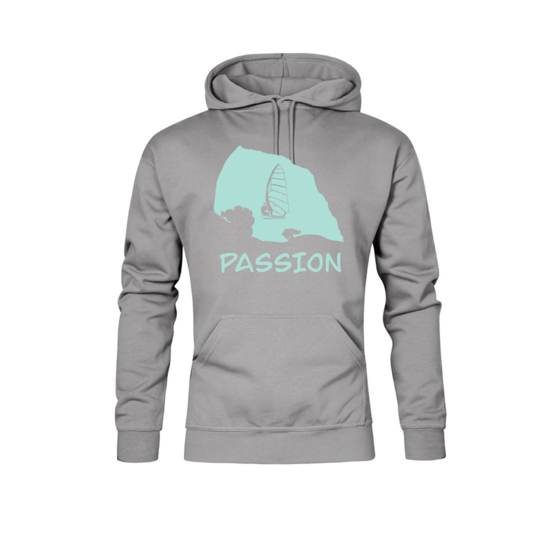 Hoodie „Fehmarn Passion“ - mint