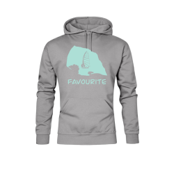 Hoodie „Fehmarn Favourite“ - mint