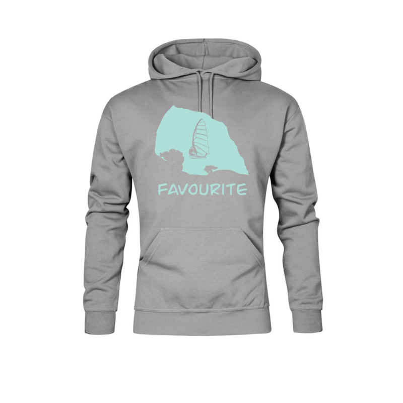 Hoodie „Fehmarn Favourite“ - mint