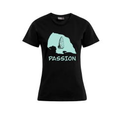 T-Shirt Fehmarn „Passion“ Women  - mint (Organic)