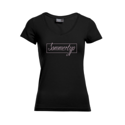 Sommerliches V-Neck Shirt