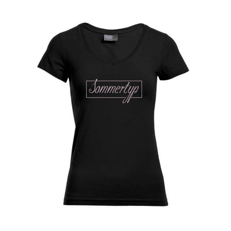 Sommerliches V-Neck Shirt
