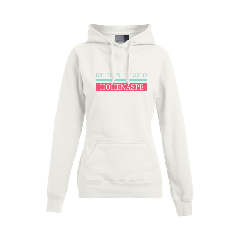 Women Hoodie Geo, individualisierbar